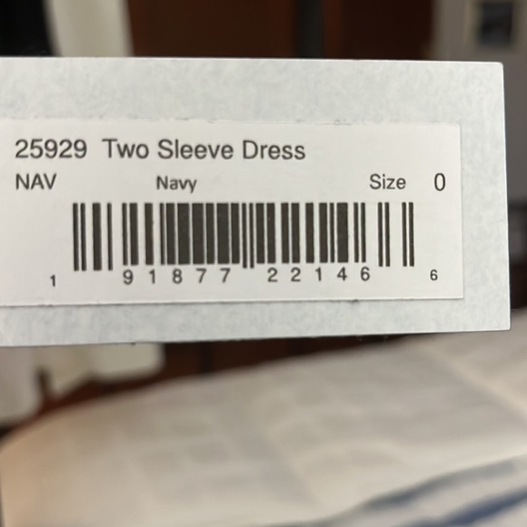 Mac Duggal Womens Navy Bateau Neck Cowl Back Flare Evening Dress Gown NWT - Picture 3 of 11